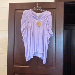 Cute purple  dress shirt